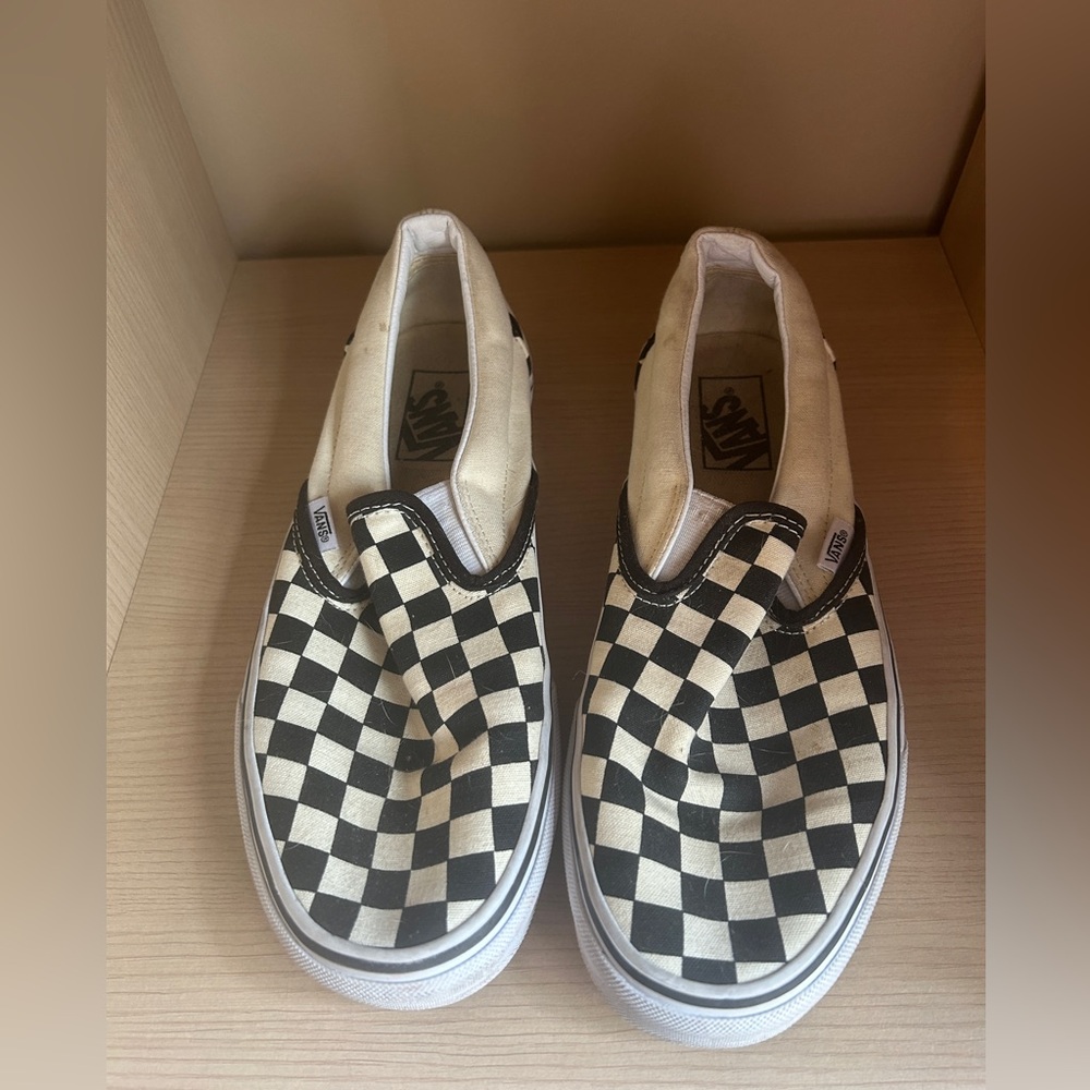 Vans Classic Slip-On Checkerboard Shoe